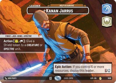 Kanan Jarrus, Help Us Survive (Showcase) - Foil (Legends of the Force)(LFL-1008/1159)(R)