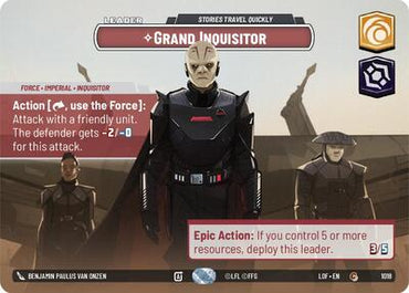 Grand Inquisitor, Stories Travel Quickly (Showcase) - Foil (Legends of the Force)(LFL-1018/1159)(C)
