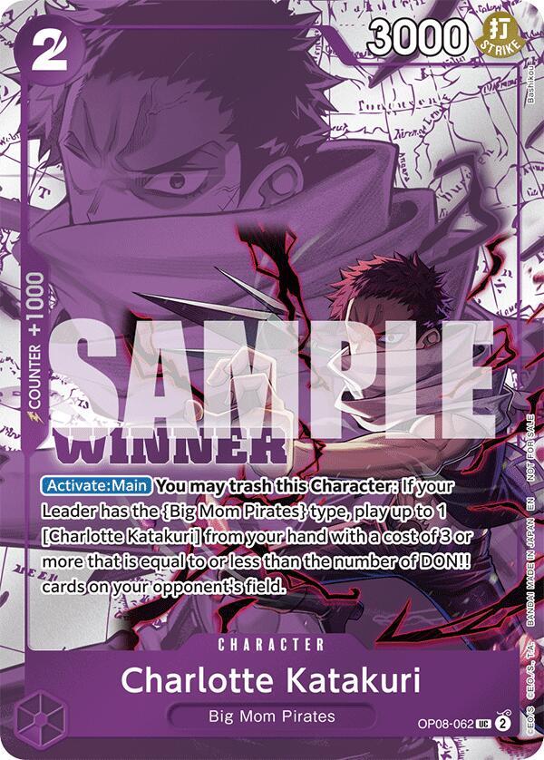 Charlotte Katakuri [Winner Pack 2025 Vol. 3] [Foil] (One Piece Promotion Cards)(OP08-062)(UC)
