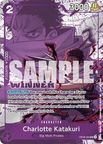 Charlotte Katakuri [Winner Pack 2025 Vol. 3] [Foil] (One Piece Promotion Cards)(OP08-062)(UC)