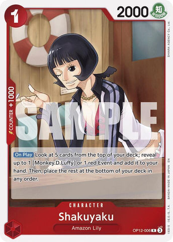 Shakuyaku - Foil (Legacy of the Master)(OP12-006)(R)