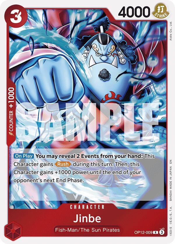 Jinbe - Foil (Legacy of the Master)(OP12-009)(R)