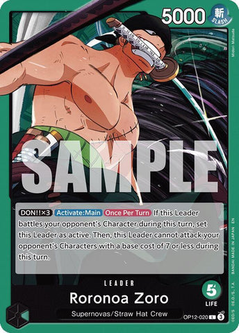 Roronoa Zoro (020) (Legacy of the Master)(OP12-020)(L)