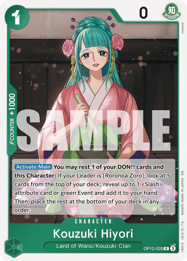 Kouzuki Hiyori - Foil (Legacy of the Master)(OP12-028)(R)