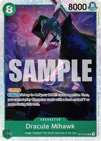 Dracule Mihawk - Foil (Legacy of the Master)(OP12-030)(SR)
