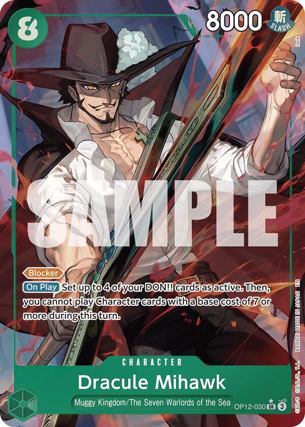Dracule Mihawk - Alternate Art - Foil (Legacy of the Master)(OP12-030)(SR)