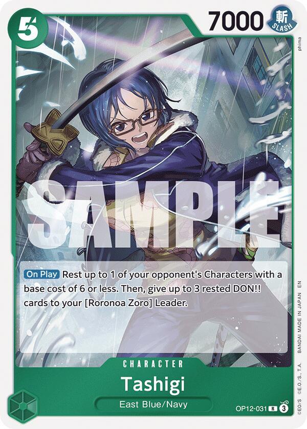 Tashigi - Foil (Legacy of the Master)(OP12-031)(R)