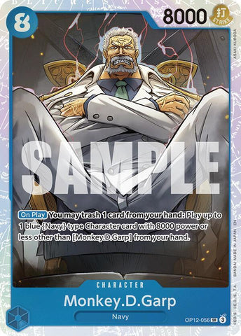 Monkey.D.Garp - Foil (Legacy of the Master)(OP12-056)(SR)