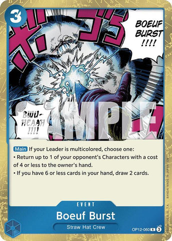 Boeuf Burst - Foil (Legacy of the Master)(OP12-060)(R)