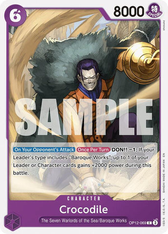 Crocodile (Legacy of the Master)(OP12-069)(C)