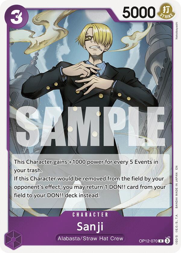 Sanji (070) - Foil (Legacy of the Master)(OP12-070)(R)
