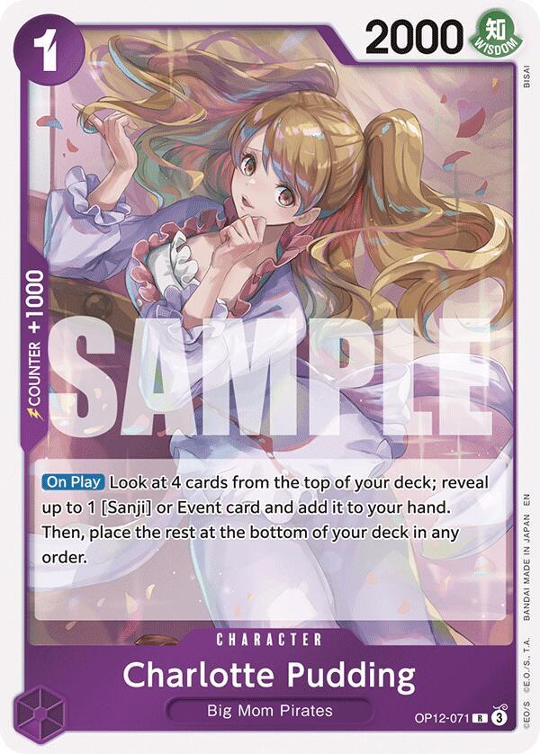 Charlotte Pudding - Foil (Legacy of the Master)(OP12-071)(R)