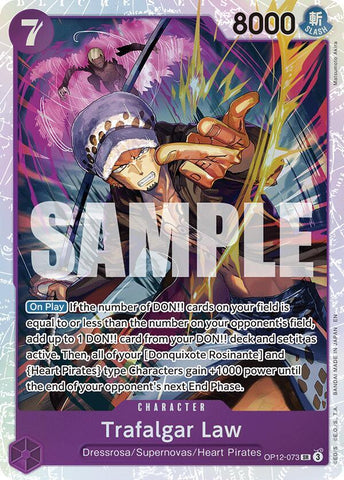 Trafalgar Law (073) - Foil (Legacy of the Master)(OP12-073)(SR)