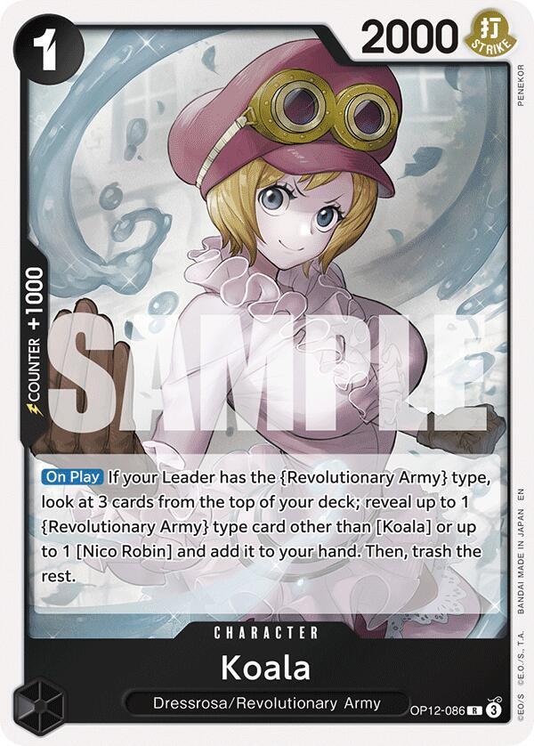 Koala (086) - Foil (Legacy of the Master)(OP12-086)(R)