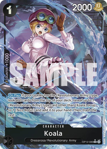Koala (086) - Alternate Art - Foil (Legacy of the Master)(OP12-086)(R)