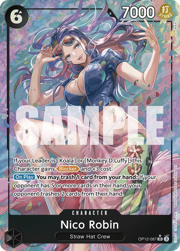 Nico Robin - Alternate Art - Foil (Legacy of the Master)(OP12-087)(SR)