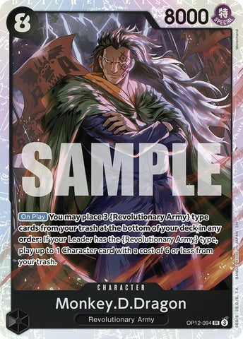 Monkey.D.Dragon - Foil (Legacy of the Master)(OP12-094)(SR)