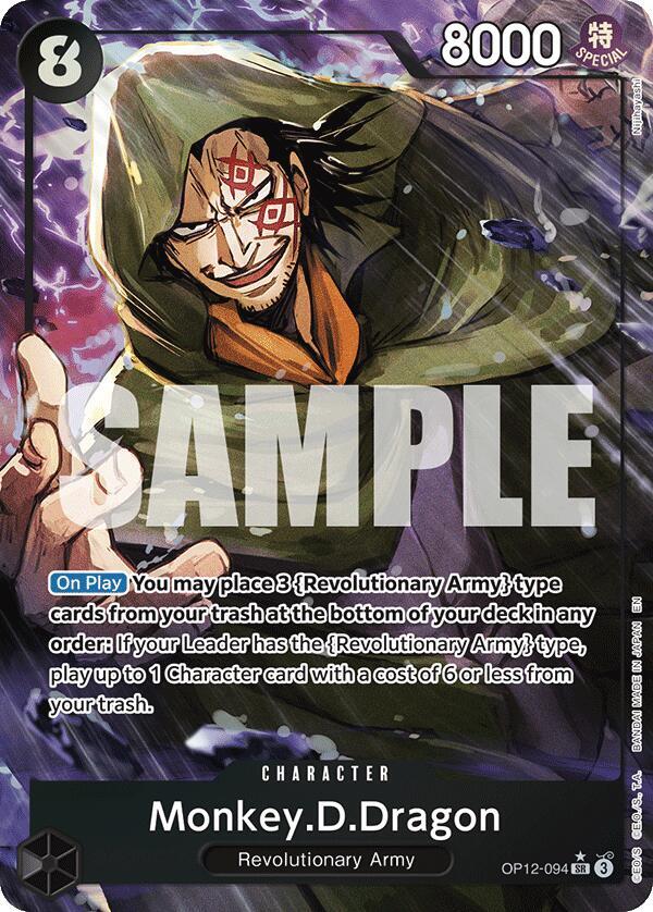 Monkey.D.Dragon - Alternate Art - Foil (Legacy of the Master)(OP12-094)(SR)