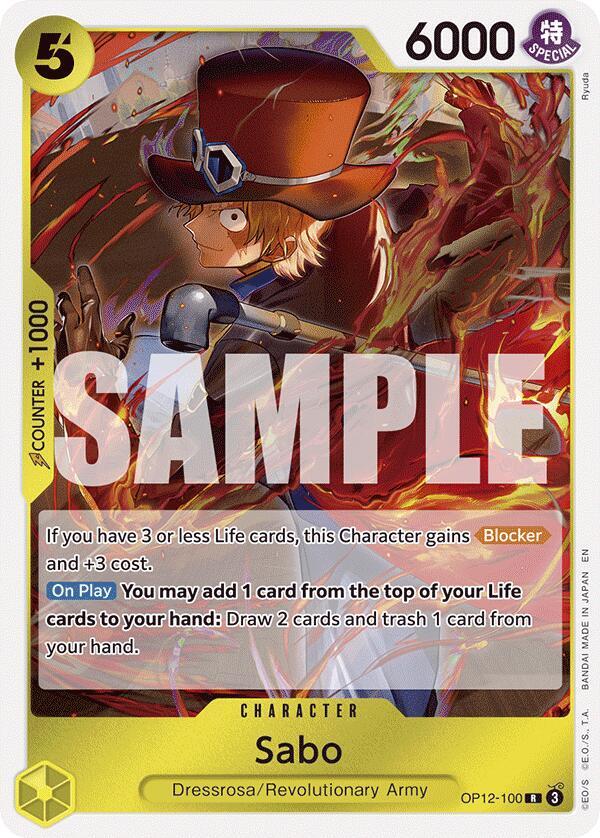 Sabo - Foil (Legacy of the Master)(OP12-100)(R)