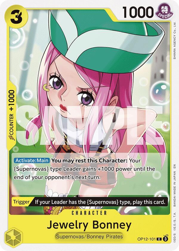 Jewelry Bonney (101) (Legacy of the Master)(OP12-101)(C)
