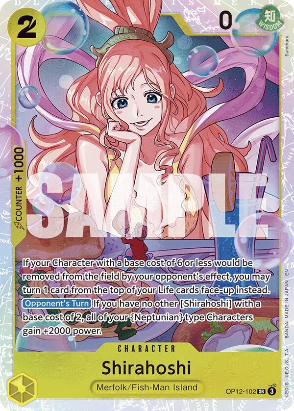 Shirahoshi - Foil (Legacy of the Master)(OP12-102)(SR)