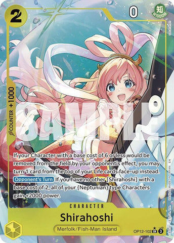 Shirahoshi - Alternate Art - Foil (Legacy of the Master)(OP12-102)(SR)