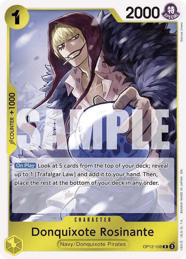 Donquixote Rosinante (108) - Foil (Legacy of the Master)(OP12-108)(R)