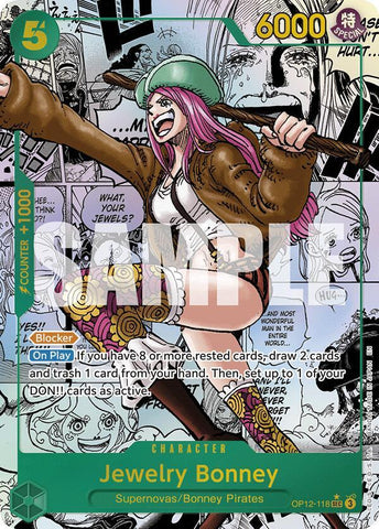 Jewelry Bonney (118) - Manga - Foil (Legacy of the Master)(OP12-118)(SEC)