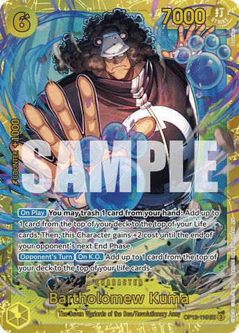 Bartholomew Kuma - Foil (Legacy of the Master)(OP12-119)(SEC)