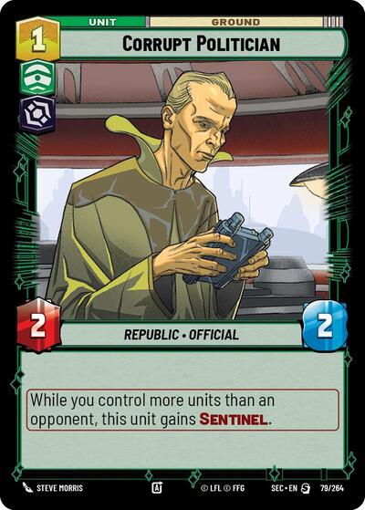 Corrupt Politician (Secrets of Power)(SEC-079/264)(S)