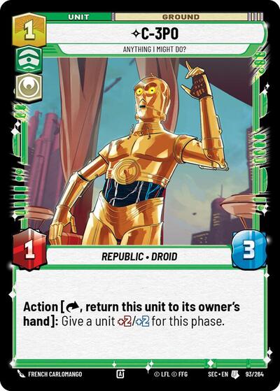 C-3PO, Anything I Might Do? (Secrets of Power)(SEC-093/264)(U)