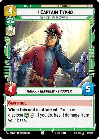 Captain Typho, All Necessary Precautions (Secrets of Power)(SEC-098/264)(S)