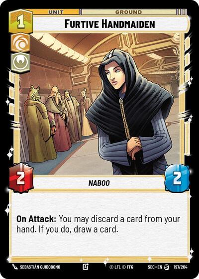 Furtive Handmaiden (Secrets of Power)(SEC-197/264)(S)