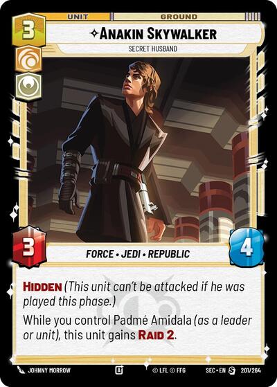 Anakin Skywalker, Secret Husband (Secrets of Power)(SEC-201/264)(S)