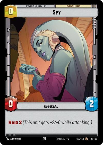 Spy (Secrets of Power)(SEC-T01)(C)