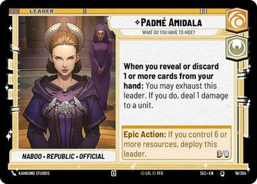 Padmé Amidala, What Do You Have to Hide? (Secrets of Power)(SEC-016/264)(S)