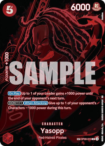 Yasopp (SP) - Foil (Legacy of the Master)(OP09-013)(R)