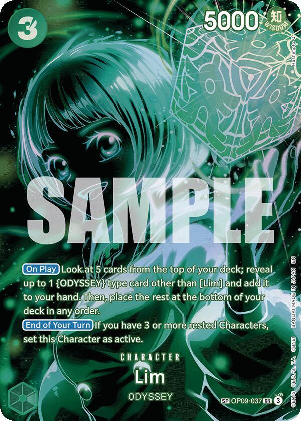 Lim (SP) - Foil (Legacy of the Master)(OP09-037)(SR)