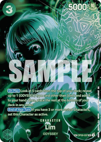 Lim (SP) - Foil (Legacy of the Master)(OP09-037)(SR)