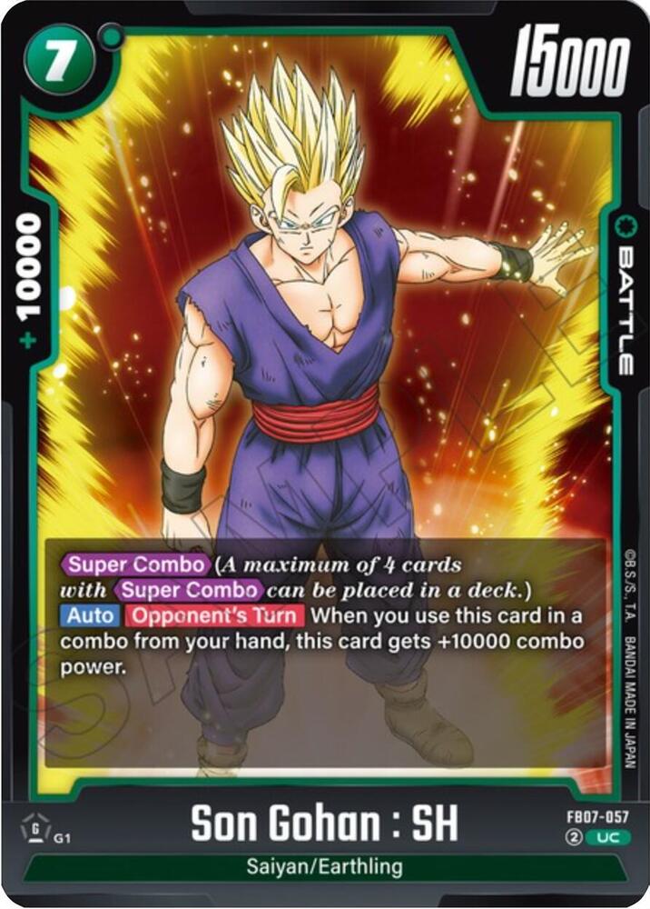 Son Gohan : SH [057] (FB07-057)(UC)