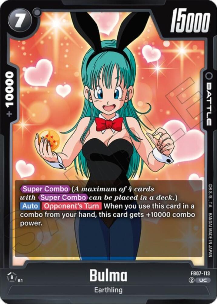 Bulma [113] (FB07-113)(UC)