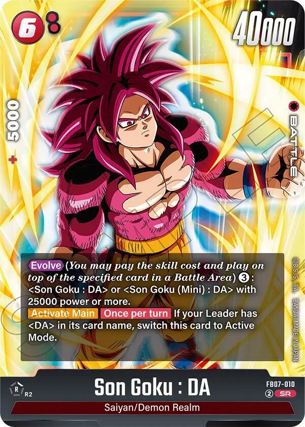 Son Goku : DA [010] [Foil] (FB07-010)(SR)