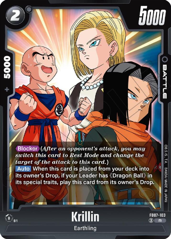 Krillin [Foil] (FB07-103)(R)