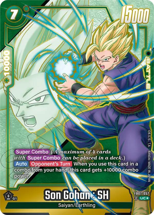 Son Gohan : SH [057] [Alternate Art] [Foil] (FB07-057)(UC)