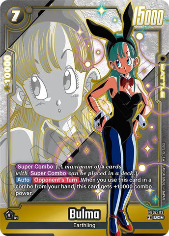 Bulma [113] [Alternate Art] [Foil] (FB07-113)(UC)