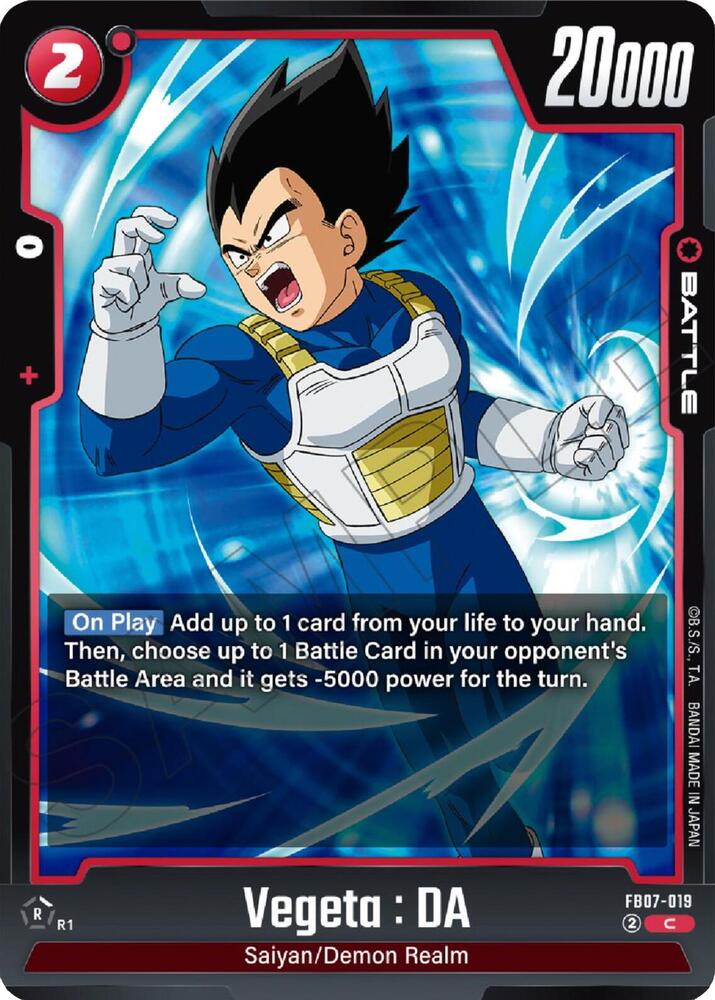 Vegeta : DA [019] (FB07-019)(C)