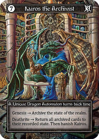 Kairos the Archivist - Foil (Dragonlord)(UN)