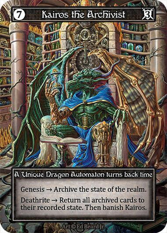 Kairos the Archivist - Foil (Dragonlord)(UN)