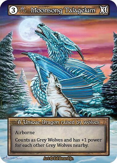 Moonsong Talagelum - Foil (Dragonlord)(UN)