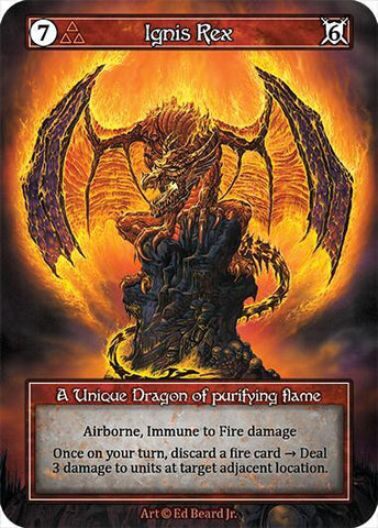 Ignis Rex - Foil (Dragonlord)(UN)